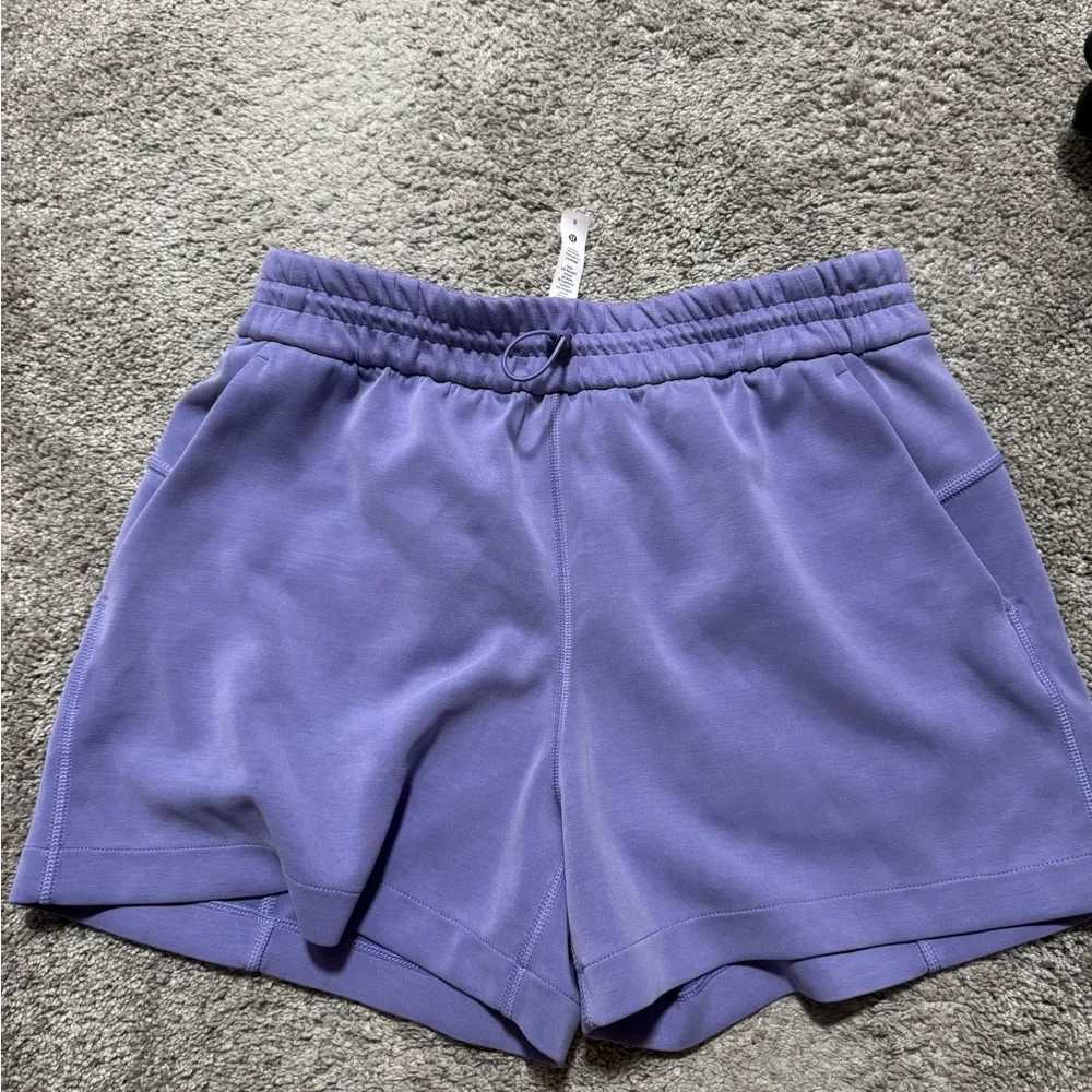 Lululemon Athletica Lavender Athletic Shorts - Picture 1 of 3